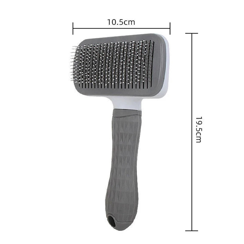 Self-Cleaning Slicker Brush for Dogs and Cats
