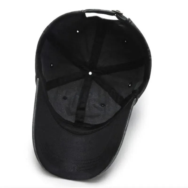 Classic Solid Colour Baseball Cap (Adjustable)