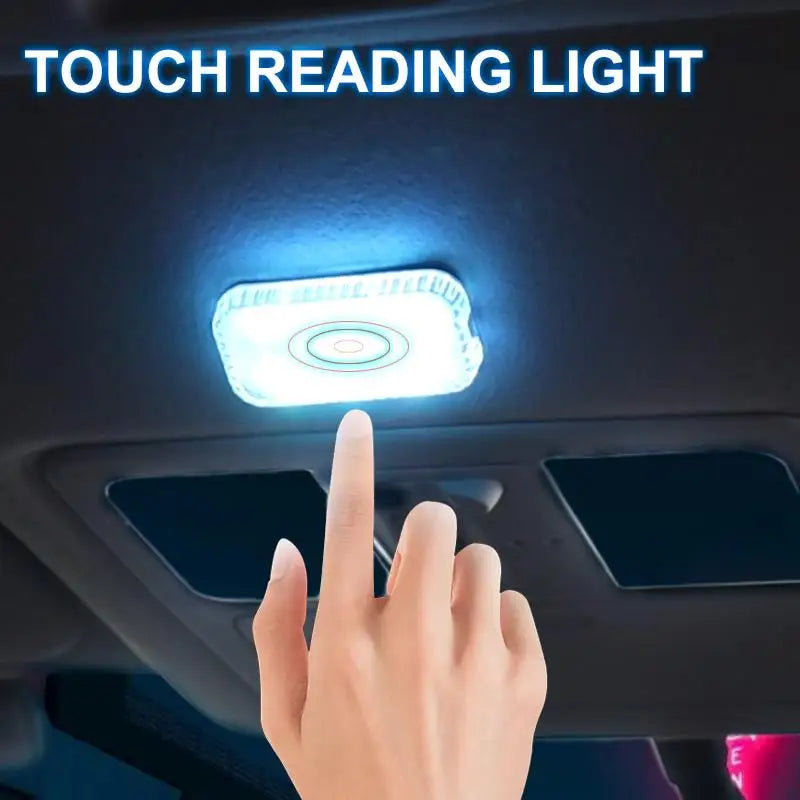 Wireless LED Touch Light for Car Interiors