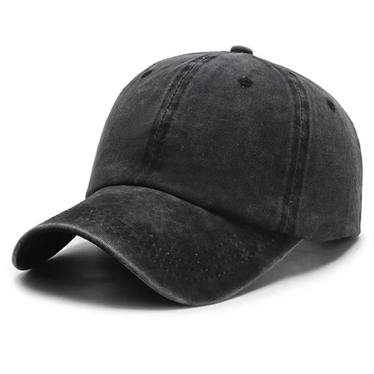 Classic Solid Colour Baseball Cap (Adjustable)