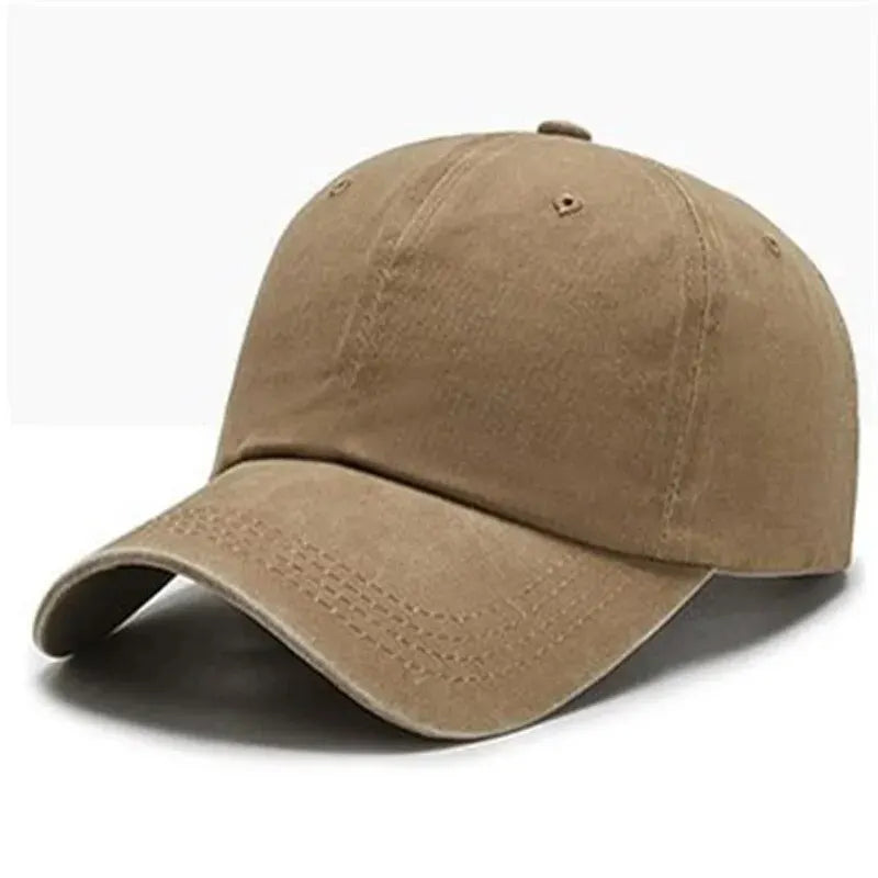 Classic Solid Colour Baseball Cap (Adjustable)