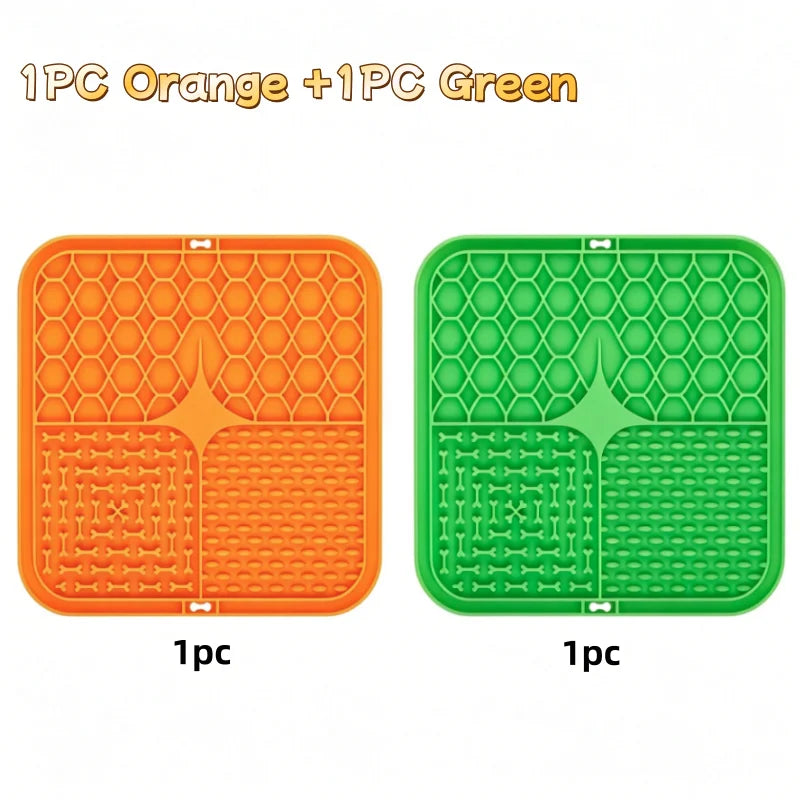Slow-Feeder Lick Mat for Dogs and Cats