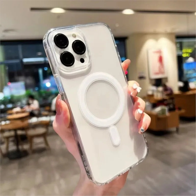 Clear Magnetic iPhone Case (MagSafe Compatible)