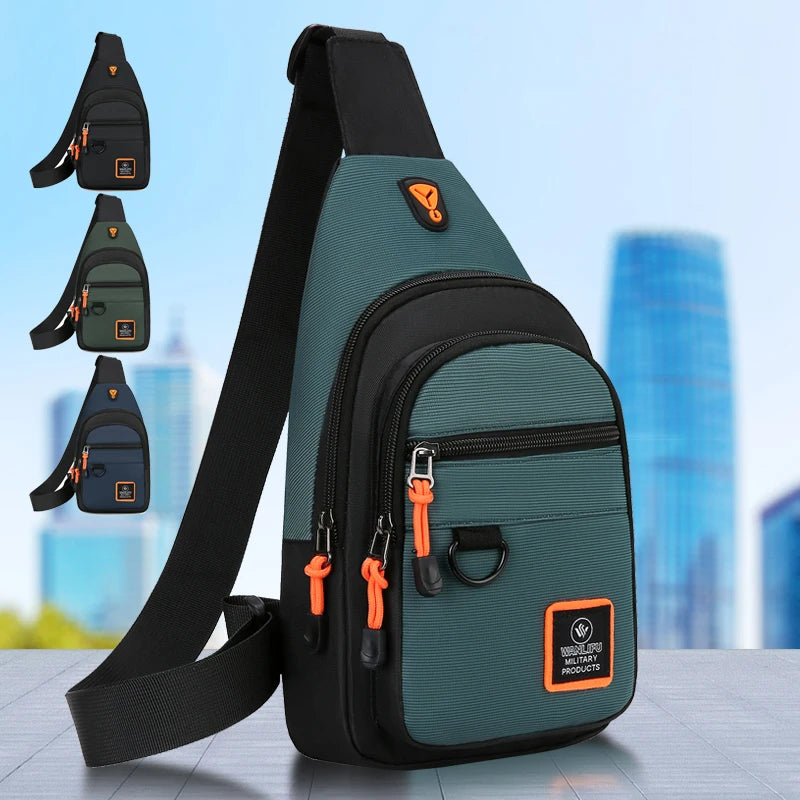 Water-Resistant Crossbody Sling Bag