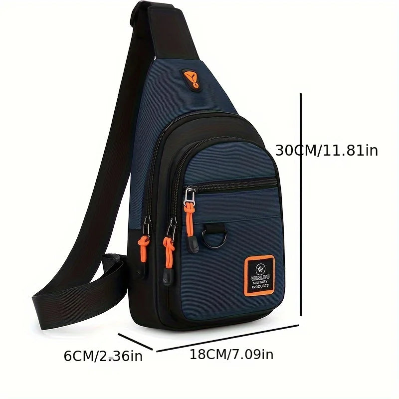 Water-Resistant Crossbody Sling Bag