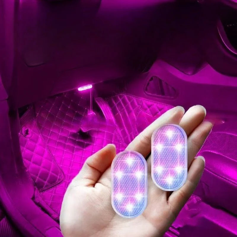 Wireless LED Touch Light for Car Interiors