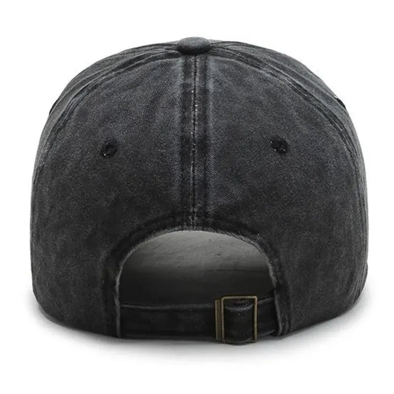 Classic Solid Colour Baseball Cap (Adjustable)