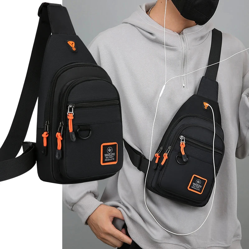 Water-Resistant Crossbody Sling Bag
