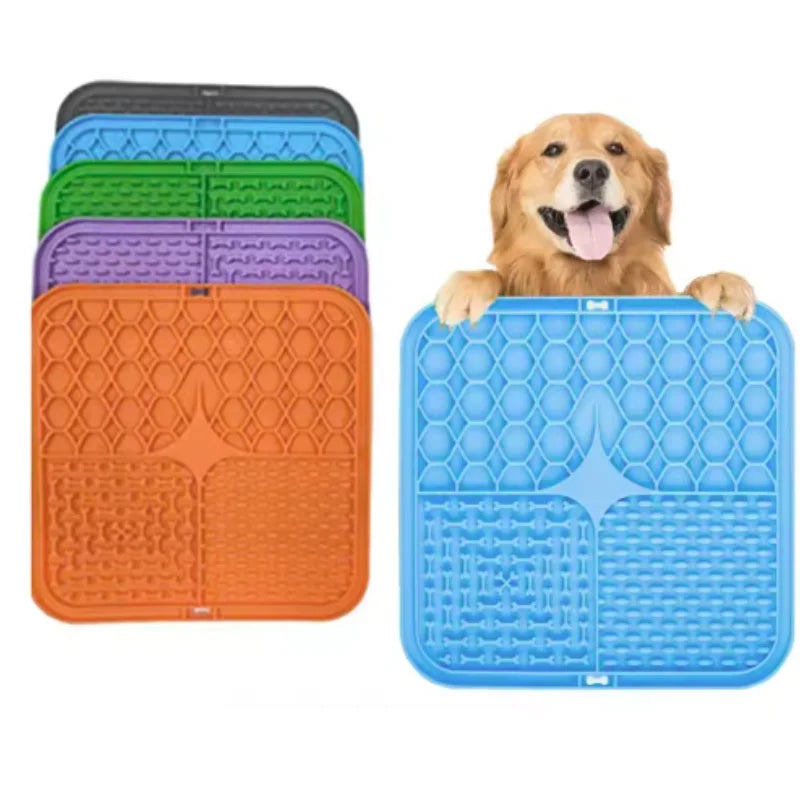 Slow-Feeder Lick Mat for Dogs and Cats