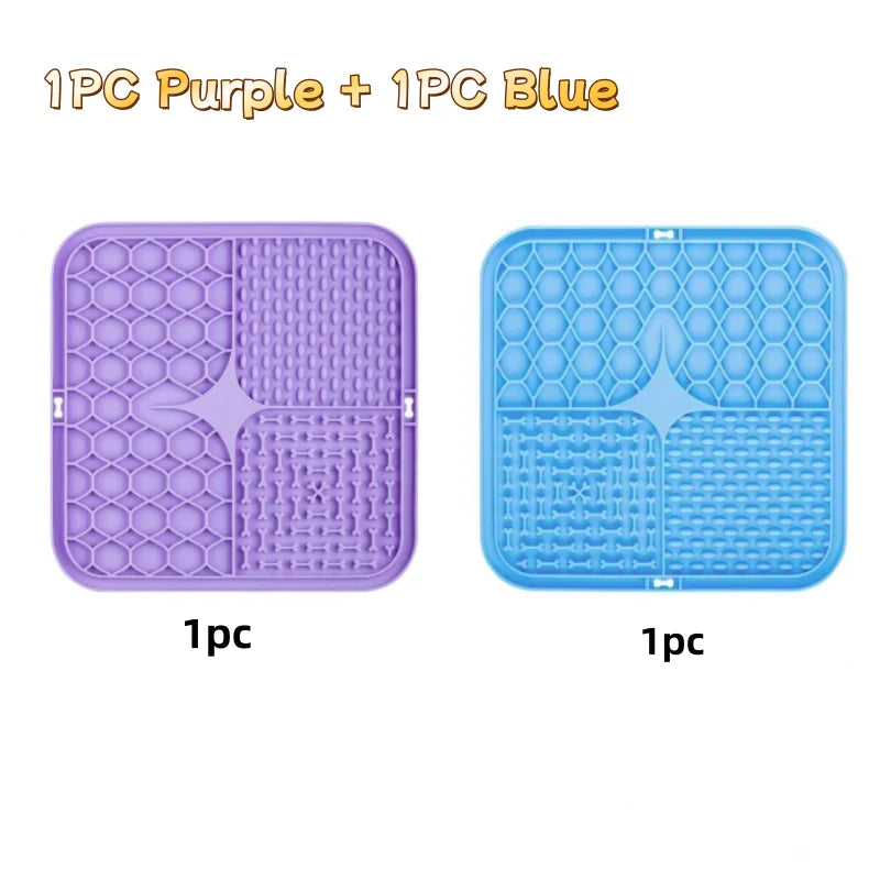 Slow-Feeder Lick Mat for Dogs and Cats